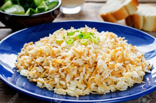 ارز بالشعيرية