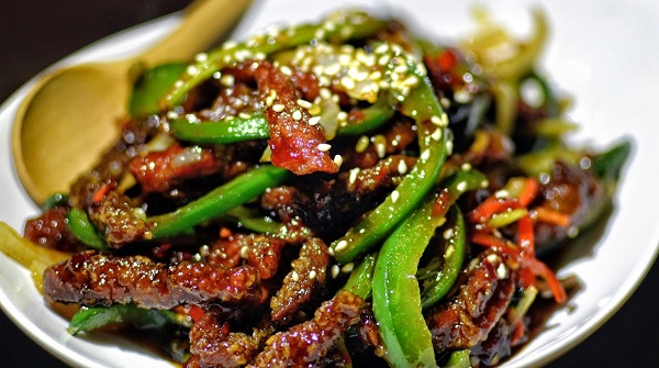 لحم سيشوان الصيني